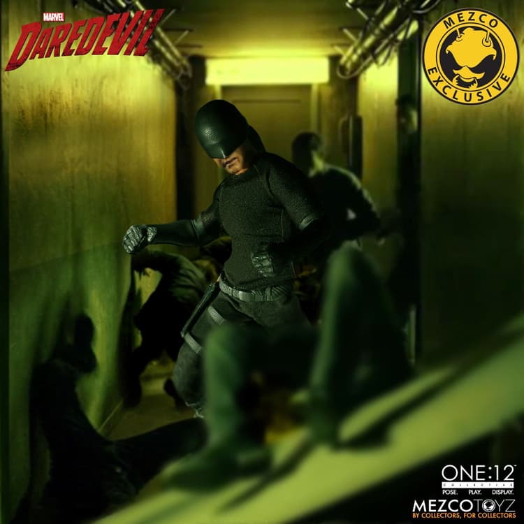 NEW MEZCO:12 COLLECTIVE MARVEL DAREDEVIL NETFLIX VIGILANTE