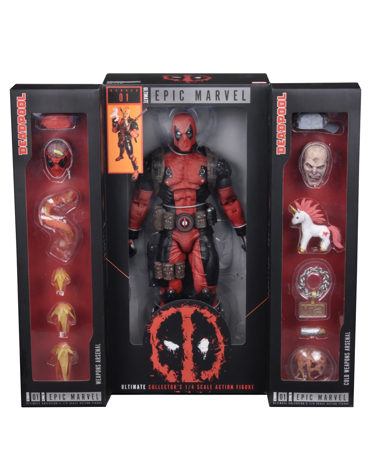 Figurine Marvel Knight Models - Deadpool - Pour Jeux De Figurines Ou Collection