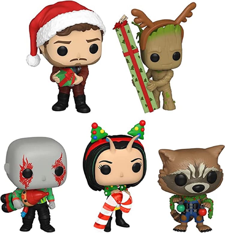 FUNKO POP! MARVEL HOLIDAY: GUARDIANS OF THE GALAXY 5 PACK