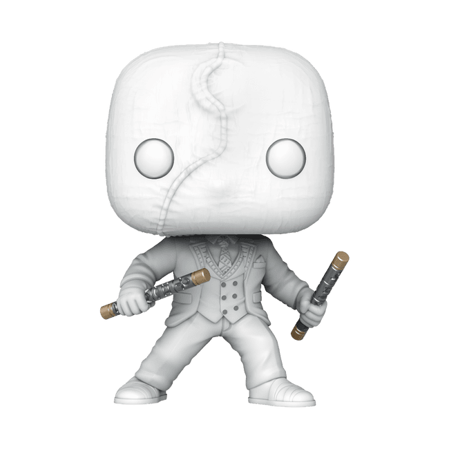 Mr. Knight Funko Pop / shop it <a href=https://www.entertainmentearth.com/product/moon-knight-mr-knight-pop-vinyl-figure/fu64255>here</a>