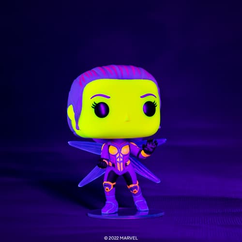 Blacklight Funko Pop! Lot - Nebula, Gamora, Wasp, Shuri, Kate, and popular Scarlet Witch