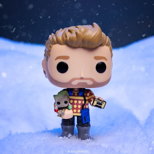 Guardians Christmas - Star-Lord and Groot