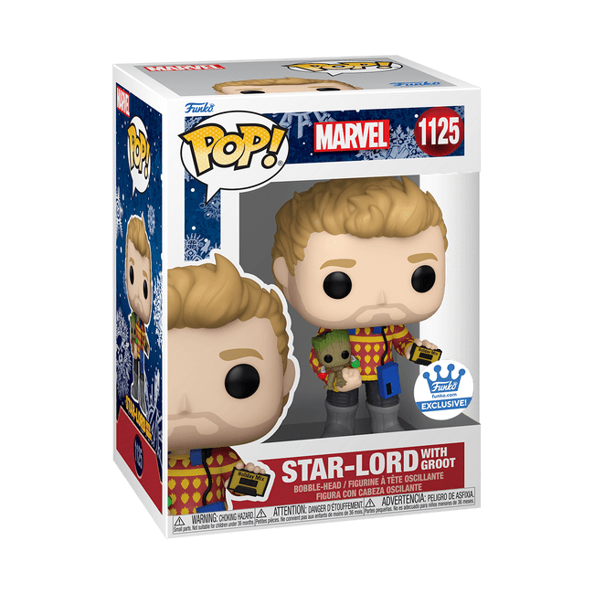 Guardians Christmas - Star-Lord and Groot