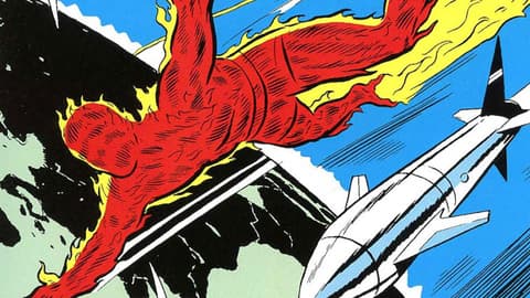 Image for Kirby 100: The Human Torch Flies Solo