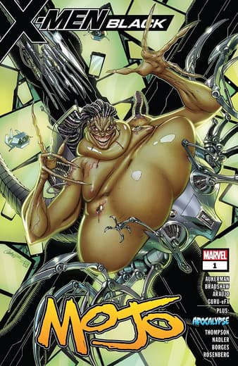 X-Men Black Mojo #1 cover by J. Scott Campbell