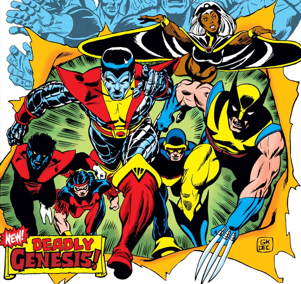 X-MEN DE TAMANHO GIGANTE (1975) #1 arte de Gil Kane, Dave Cockrum e Danny Crespi