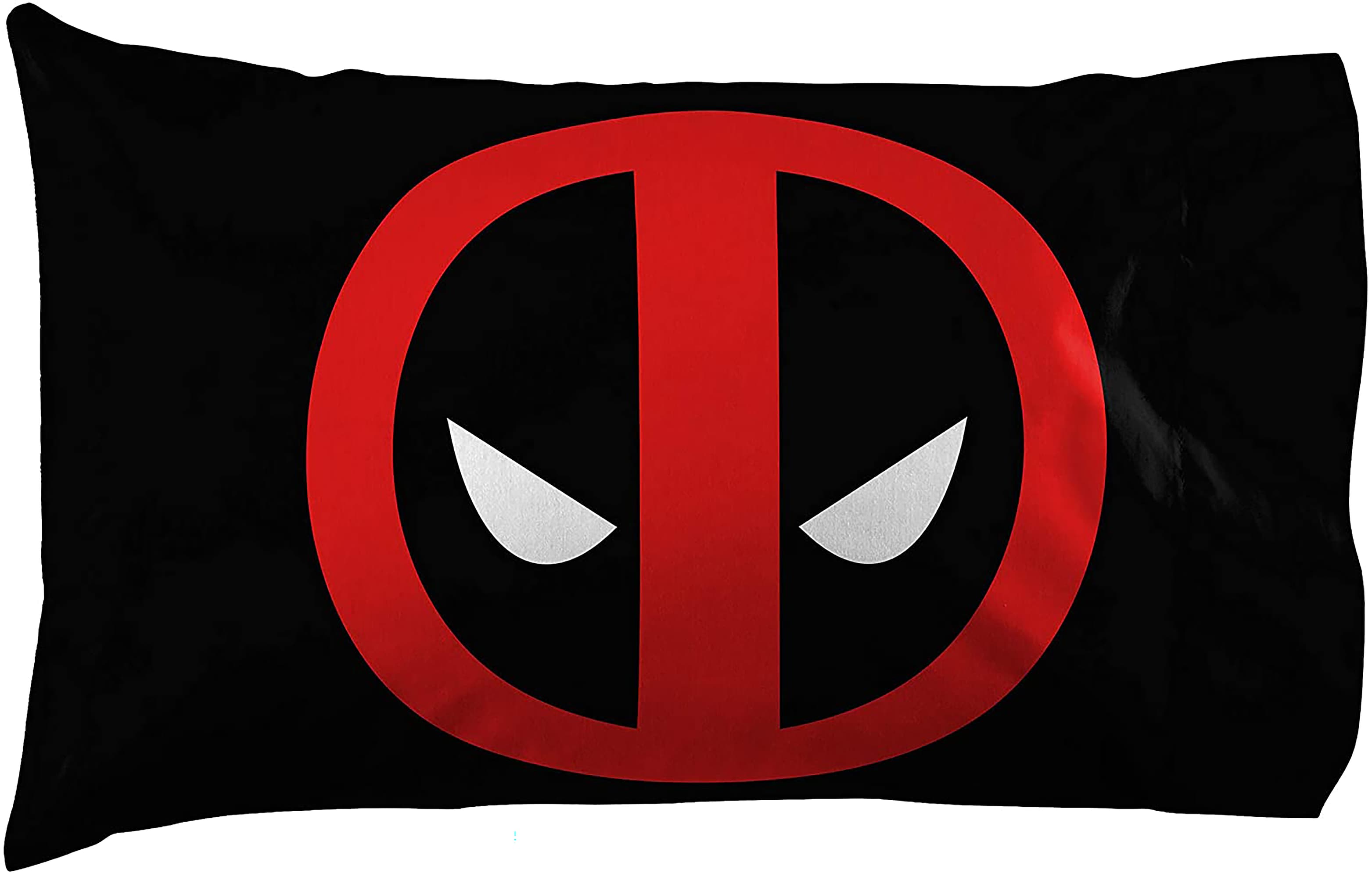 <a href="https://www.amazon.com/Marvel-Deadpool-Invasion-Piece-Queen/dp/B071L9FHW1"> Deadpool Bed Sheets</a> / Amazon