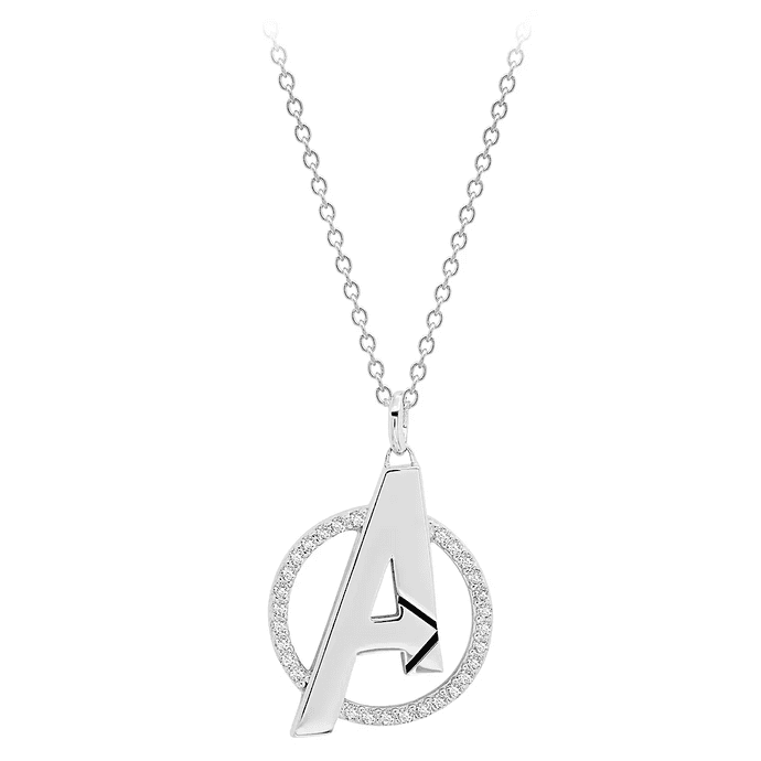 Marvel's Avengers Emblem Pendant Necklace by CRISLU / ShopDisney