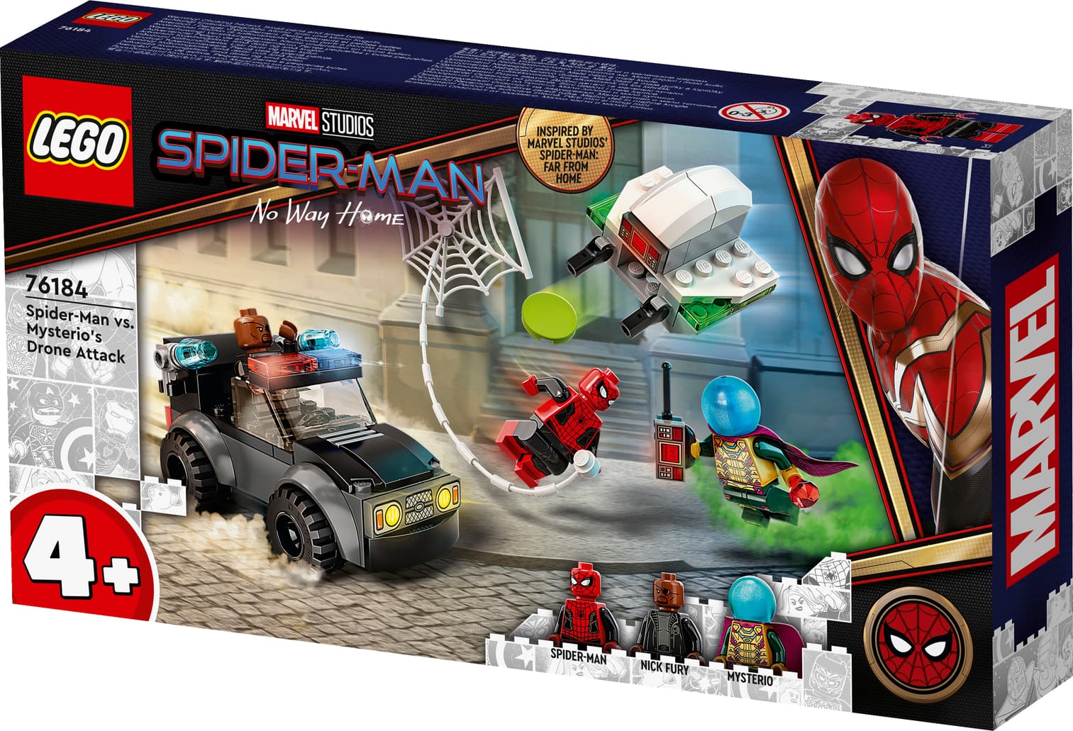 Spider-Man vs. Mysterio’s Drone Attack, $19.99