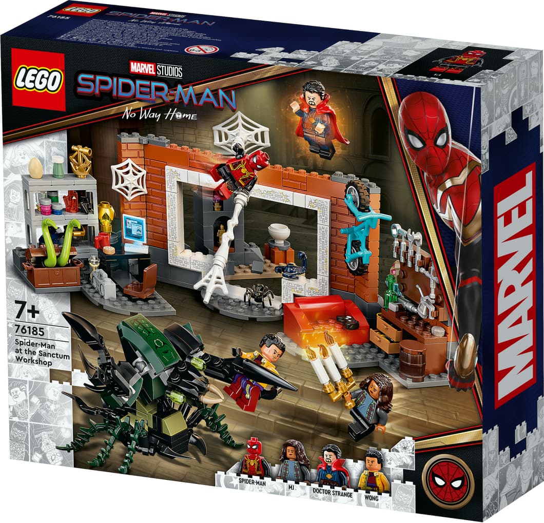 Spider-Man at the Sanctum Workshop LEGO Set, $39.99