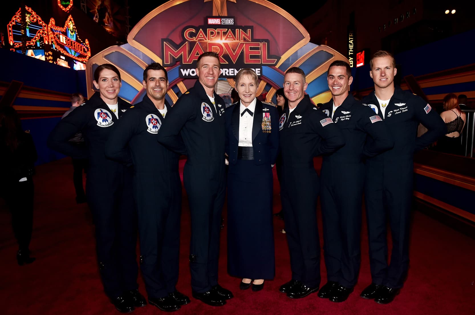 Marvel Studios' Captain Marvel World Premiere Red Carpet