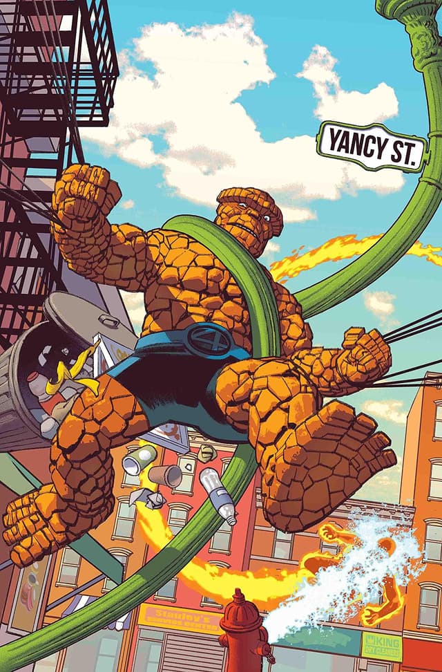 FANTASTIC FOUR: 4 YANCY STREET #1 cover by Greg Smallwood