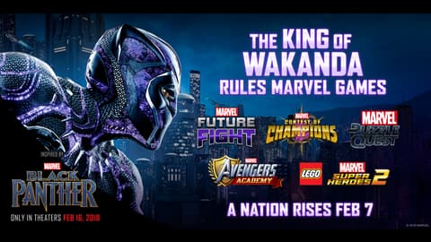 Image for The King of Wakanda Rules Marvel Games