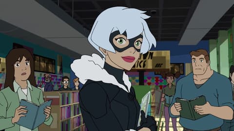 Image for Spider-Man Meets Black Cat in New Animated Clip