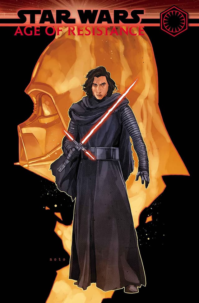 STAR WARS: AGE OF RESISTANCE - KYLO REN #1 cover by Phil Noto