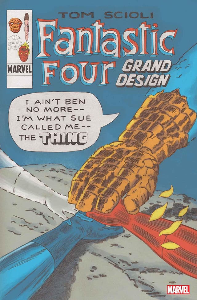 FANTASTIC FOUR: GRAND DESIGN #1 cover by Tom Scioli