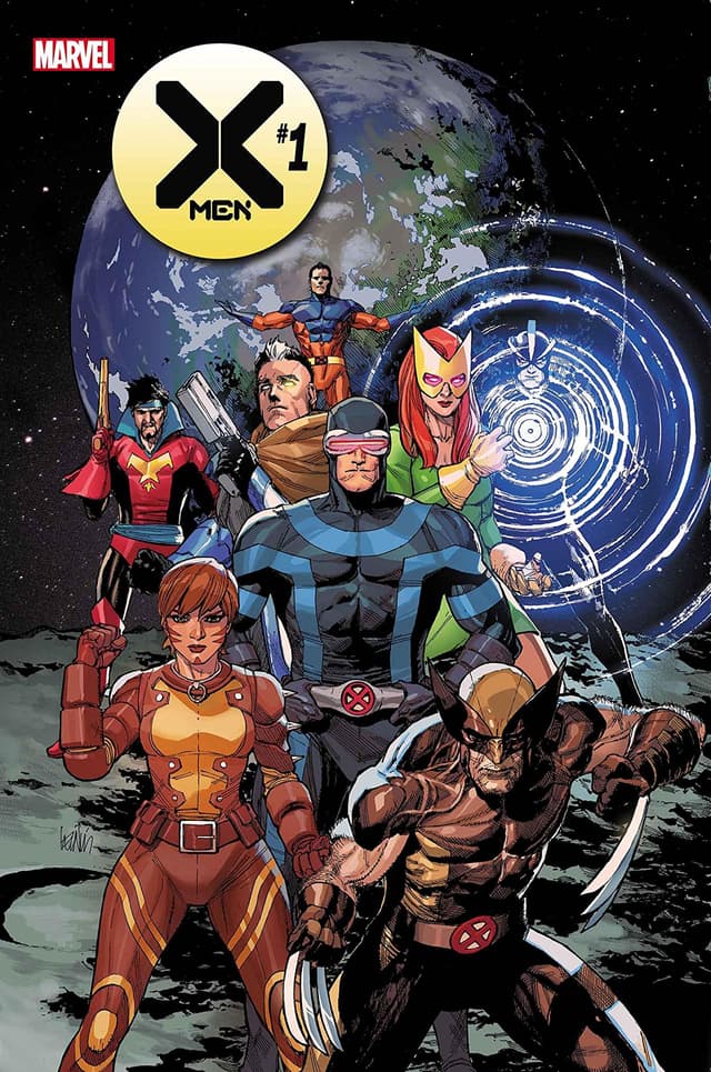 X-MEN #1 cover by Leinil Francis Yu