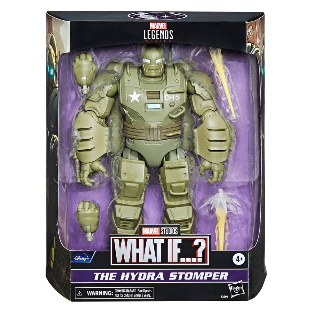 Marvel Legends The Hydra Stomper / shop it <a href=https://www.amazon.com/Legends-Stomper-Premium-Backpack-Accessories/dp/B08XB743TD>here</a>