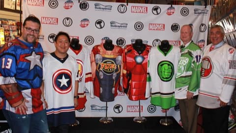 Marvel Heroes Jersey now available!