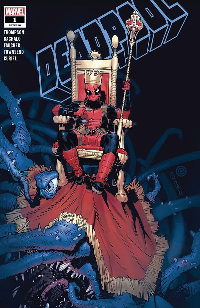 DEADPOOL #1 cover by Chris Bachalo