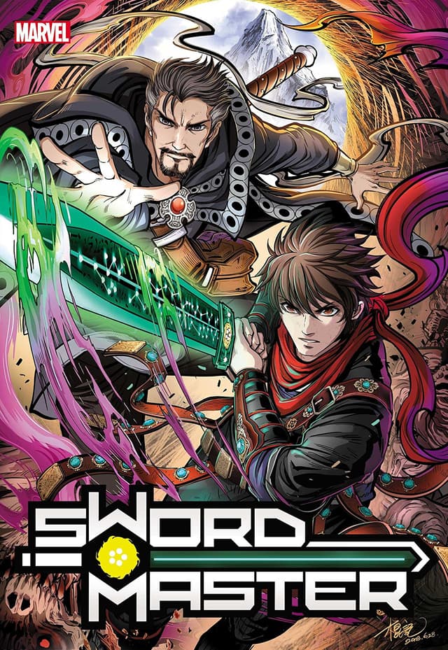 SWORD MASTER #5 cover by Gunji