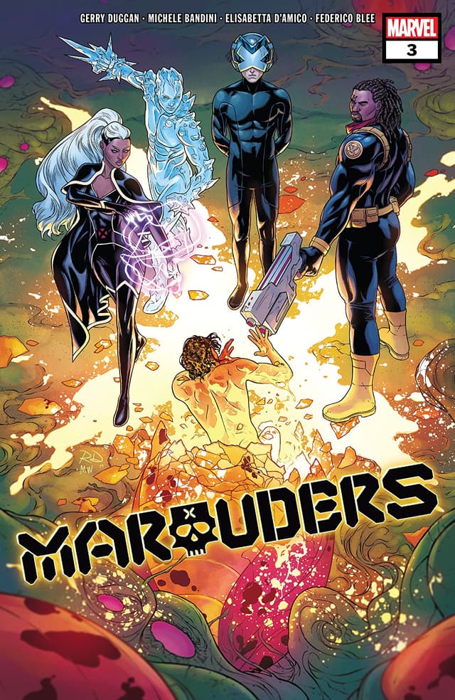 MARAUDERS #3 cover by Russell Dauterman
