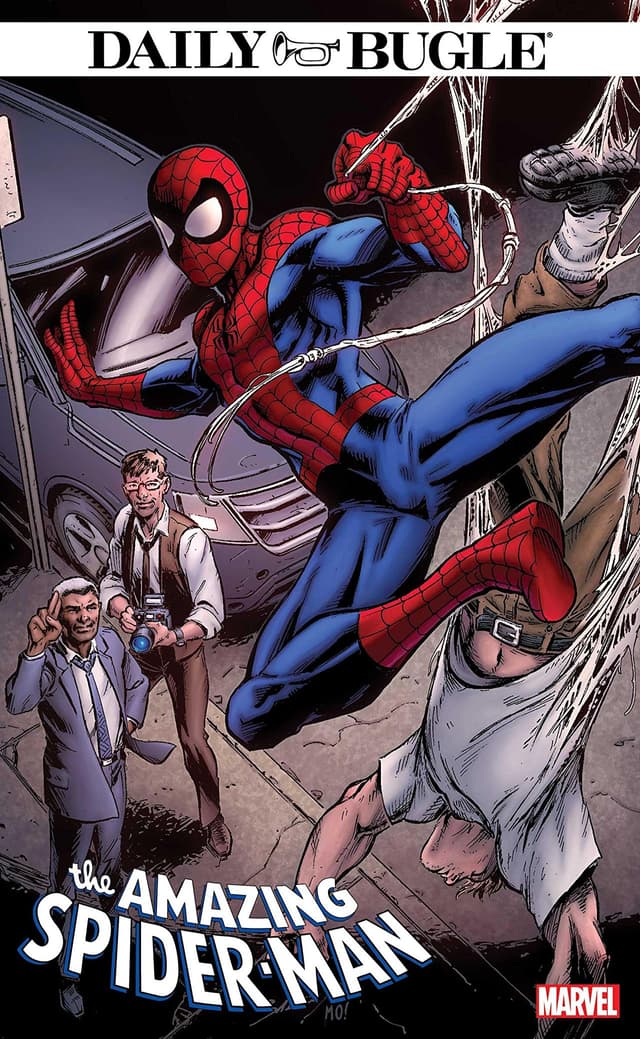 AMAZING SPIDER-MAN: DAILY BUGLE #1 cover by Mark Bagley