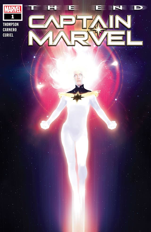 CAPTAIN MARVEL: THE END #1 cover by Rahzzah