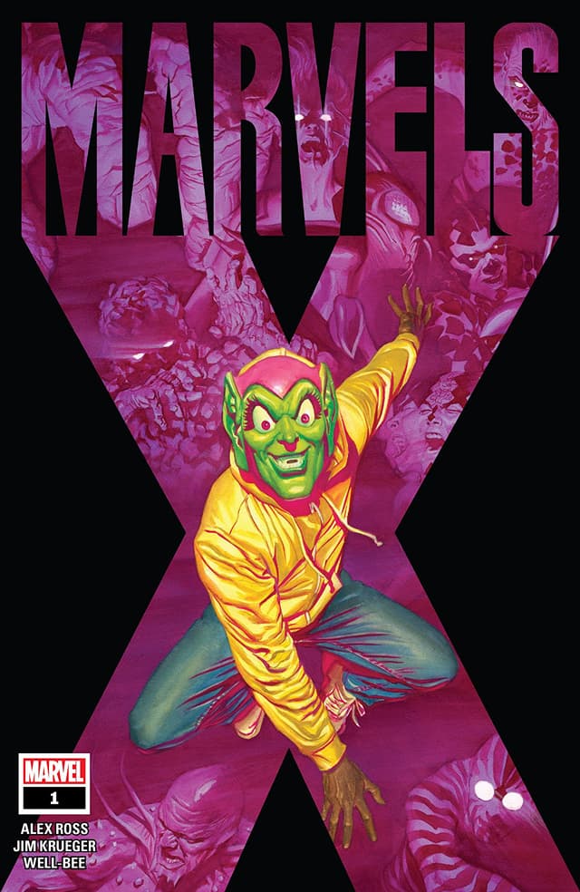 MARVELS X #1 cover by Alex Ross