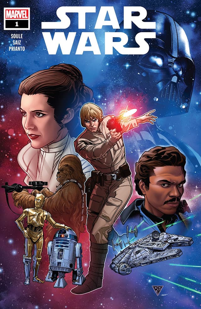 STAR WARS #1 cover by R.B. Silva