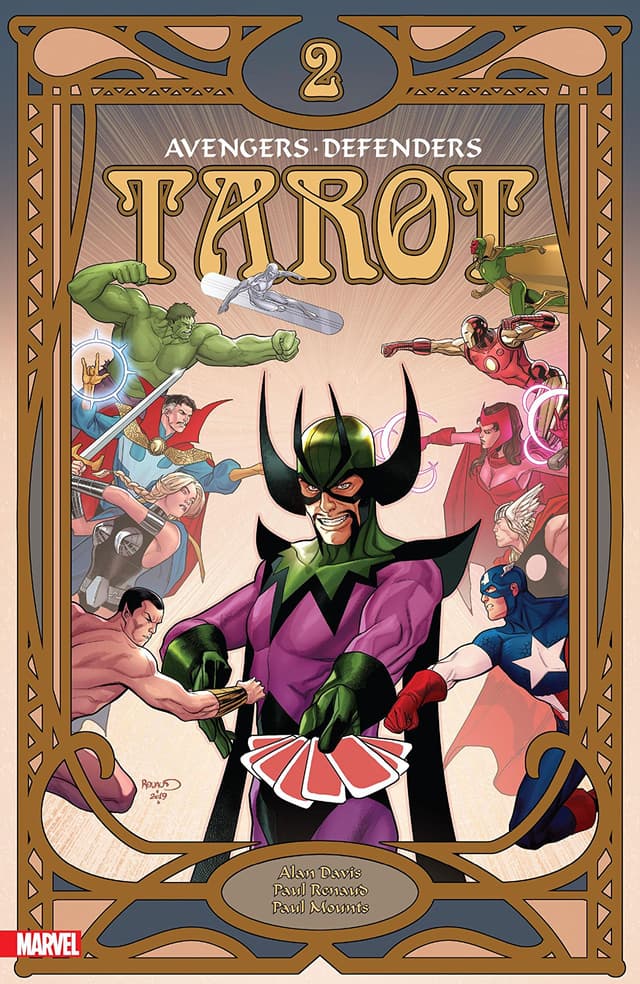 TAROT #2 cover by Paul Renaud