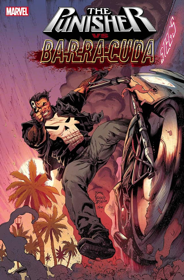 THE PUNISHER VS. BARRACUDA #1 cover by Ryan Stegman