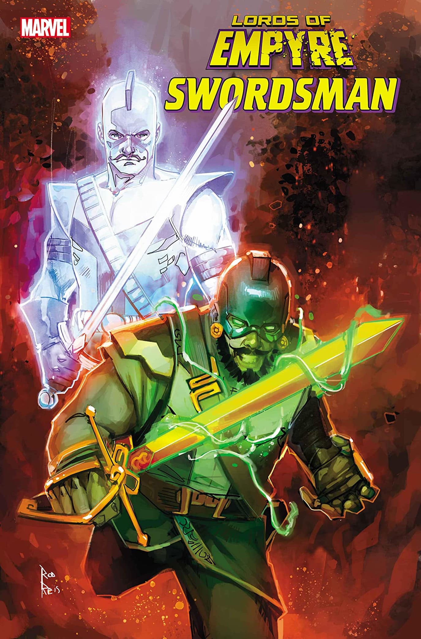 LORDS OF EMPYRE: SWORDSMAN #1 cover by Rod Reis