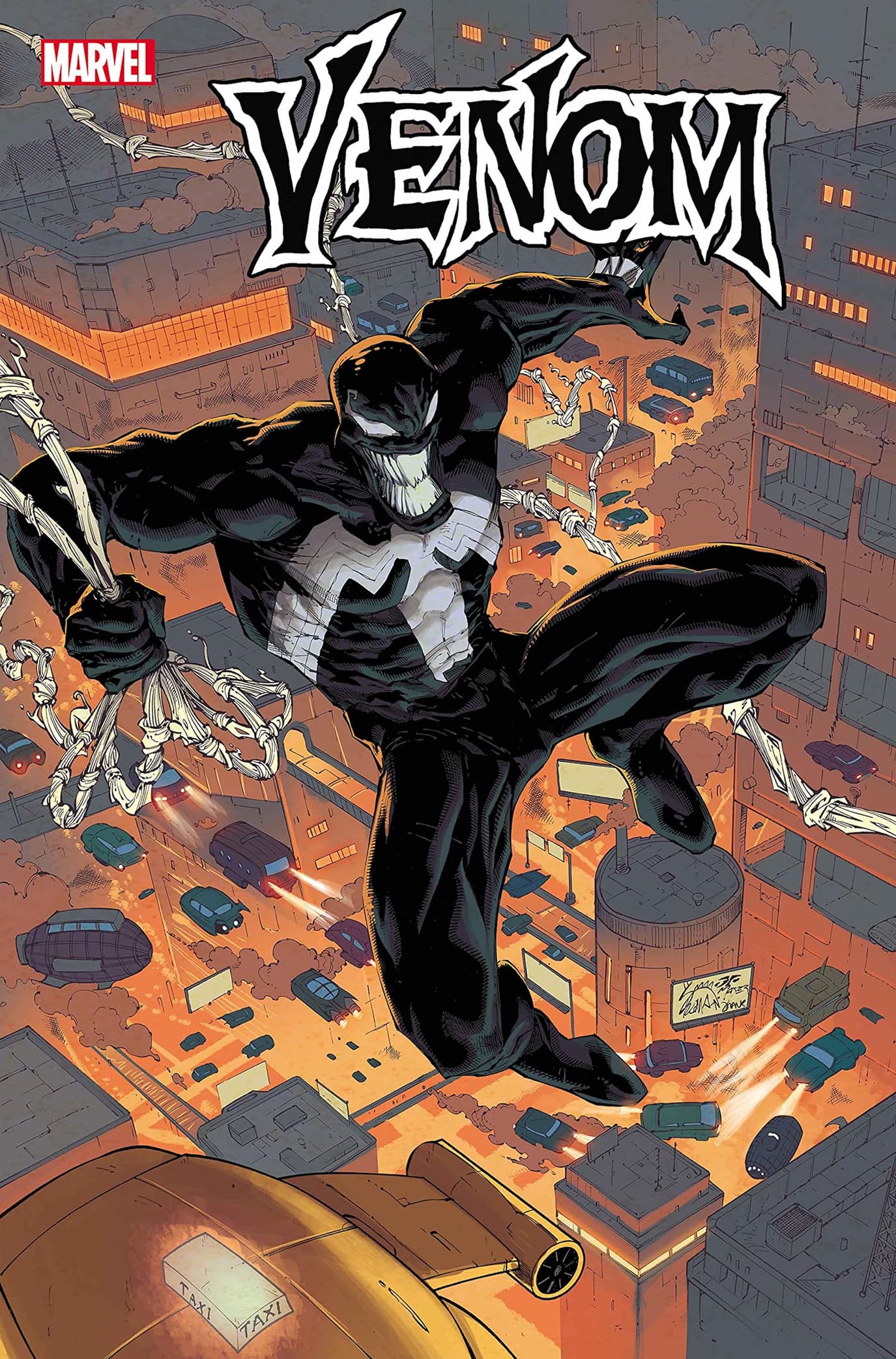 VENOM #27 cover by Ryan Stegman, JP Mayer, and Frank Martin