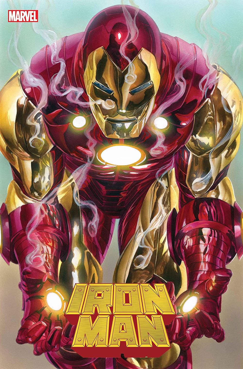 IRON MAN #2 cover by Alex Ross