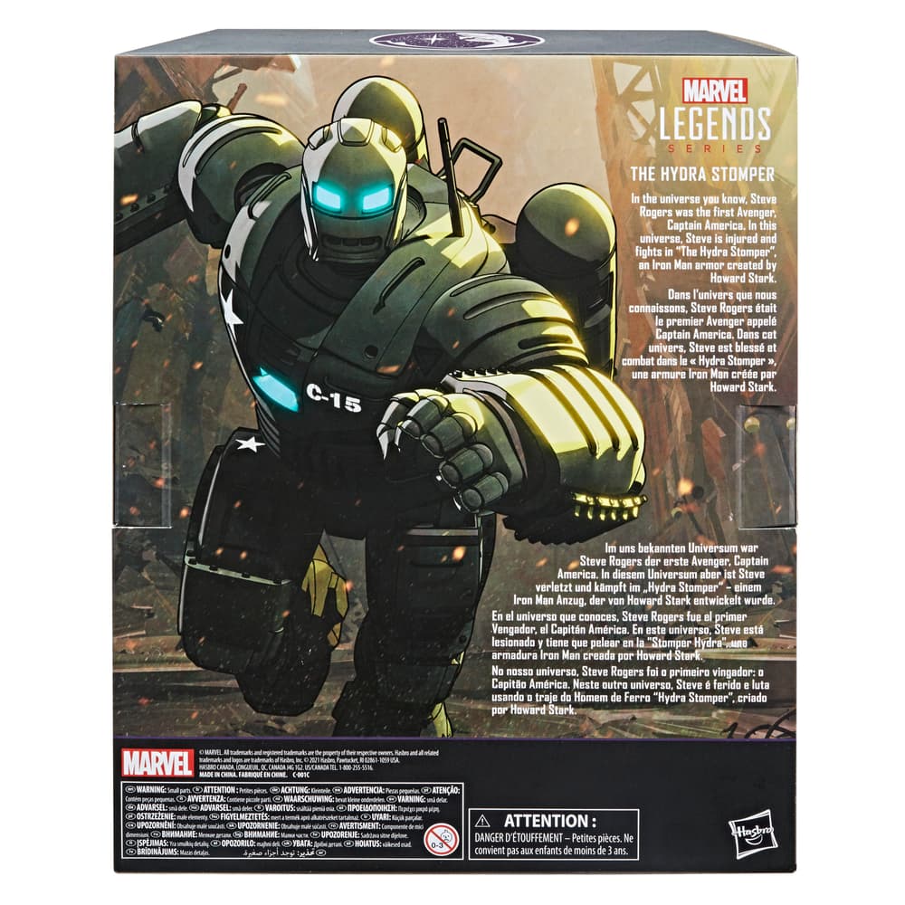 Marvel Legends The Hydra Stomper / shop it <a href=https://www.amazon.com/Legends-Stomper-Premium-Backpack-Accessories/dp/B08XB743TD>here</a>