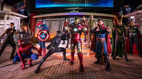 Image for First Look: Marvel Day at Sea on the Disney Magic