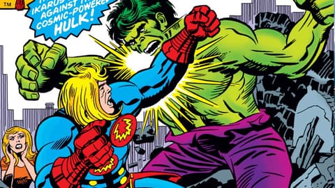 Image for Kirby 100: Ikaris and the Cosmic Powered Hulk