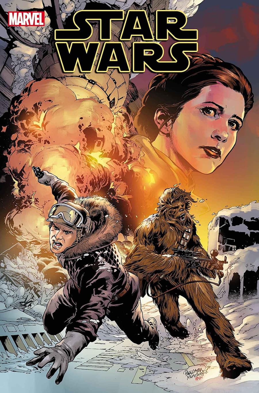 STAR WARS #12 cover by Carlo Pagulayan, Jason Paz, and Rain Beredo