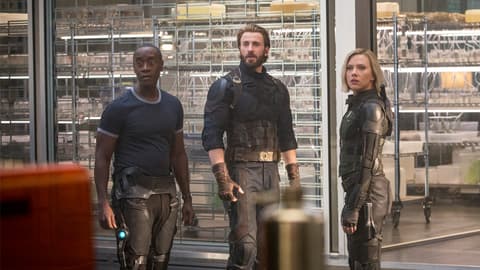 Image for Don Cheadle Says ‘Infinity War’ Is Serious Business