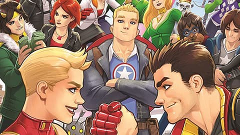 Image for Mighty Captain Marvel Visits ‘Avengers Academy’