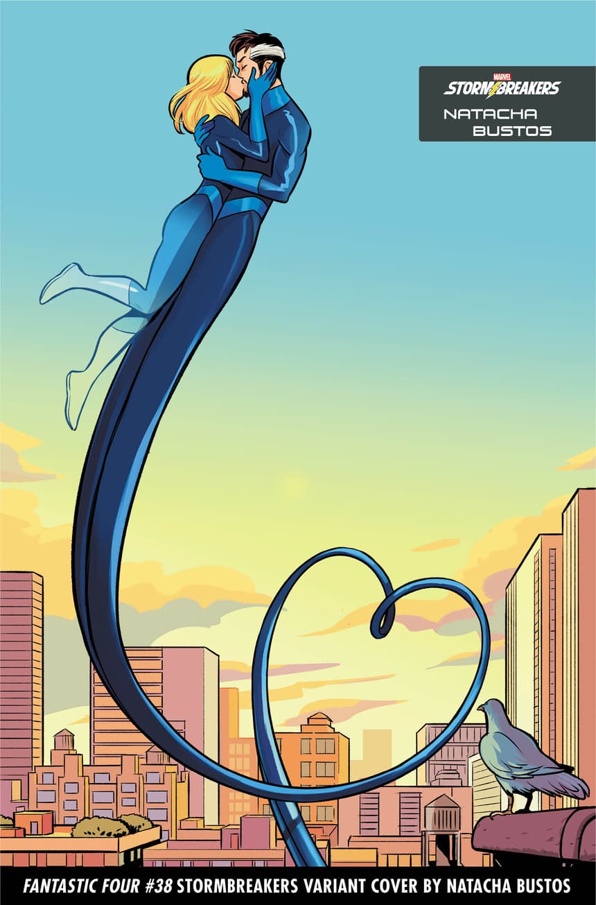 FANTASTIC FOUR #38 STORMBREAKERS VARIANT COVER by NATACHA BUSTOS