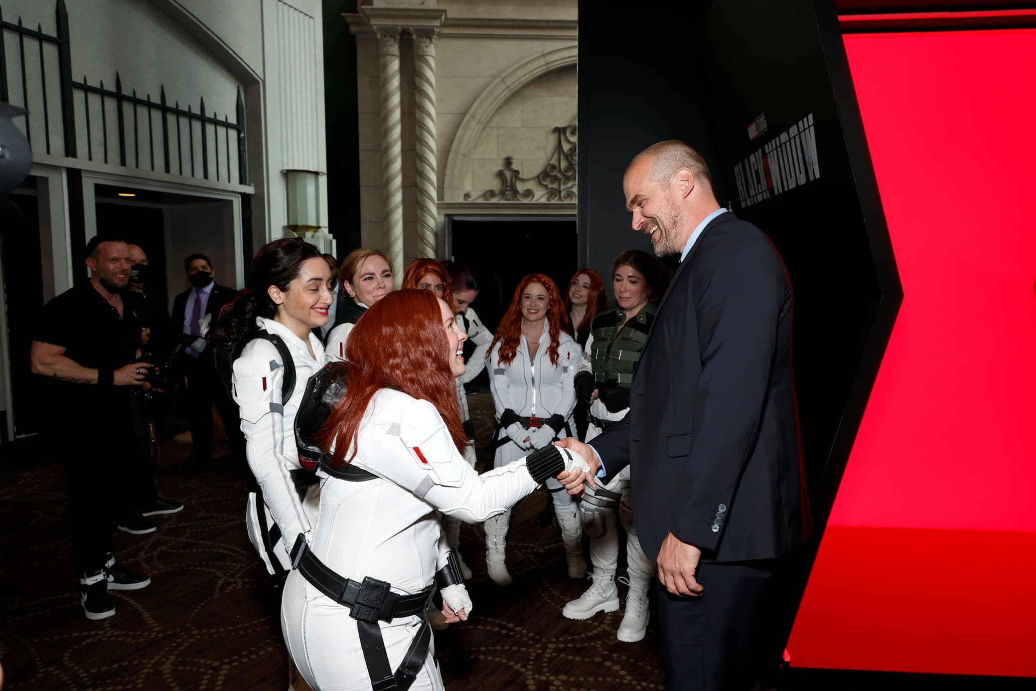 'Black Widow' Fan Events