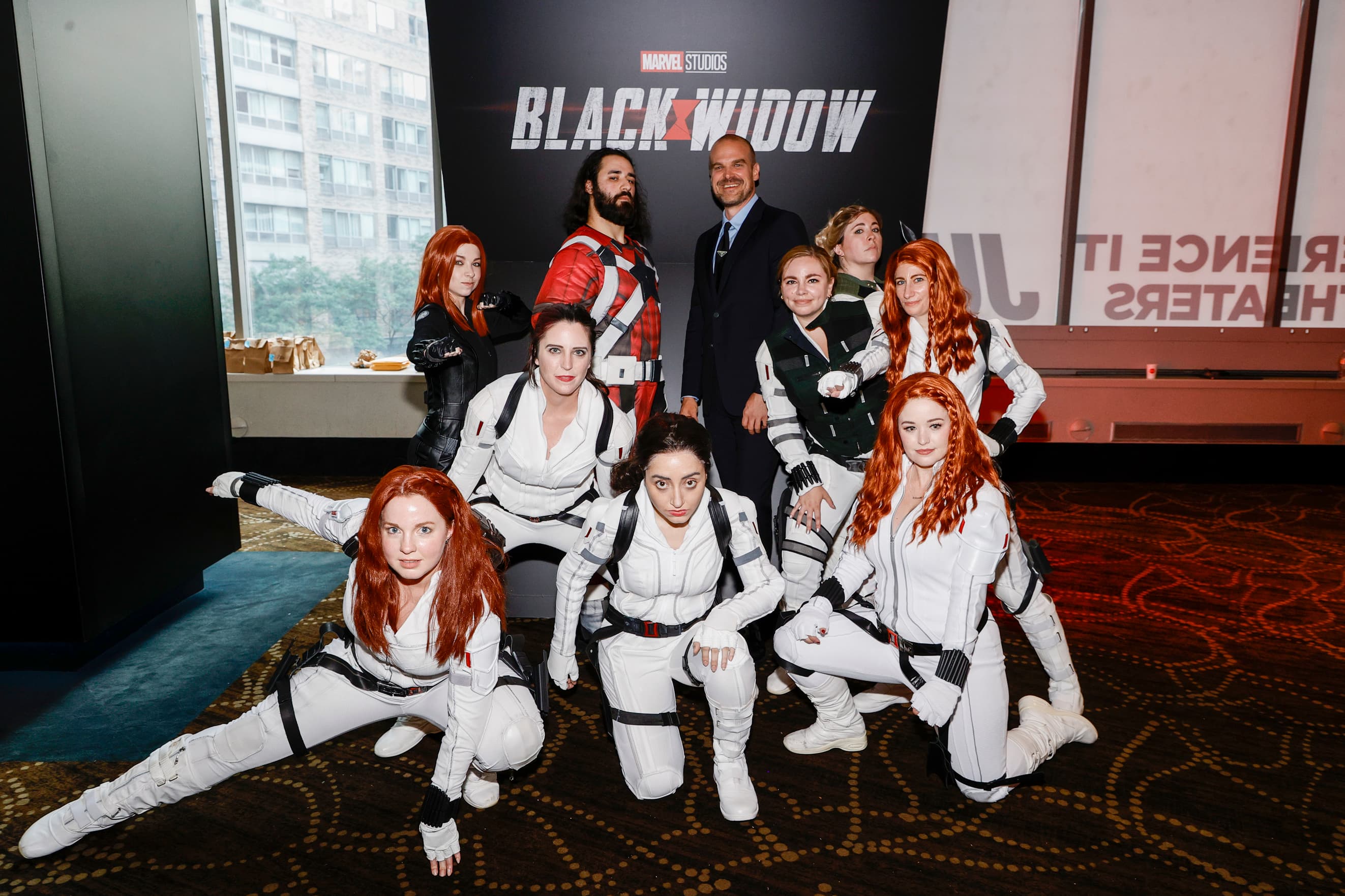 'Black Widow' Fan Events
