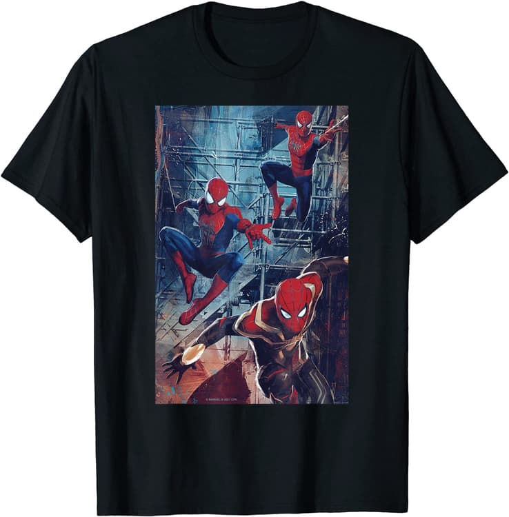 Spider-Man jump t-shirt