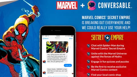 Image for Become Part of the Story with the Marvel Comics Chatbot