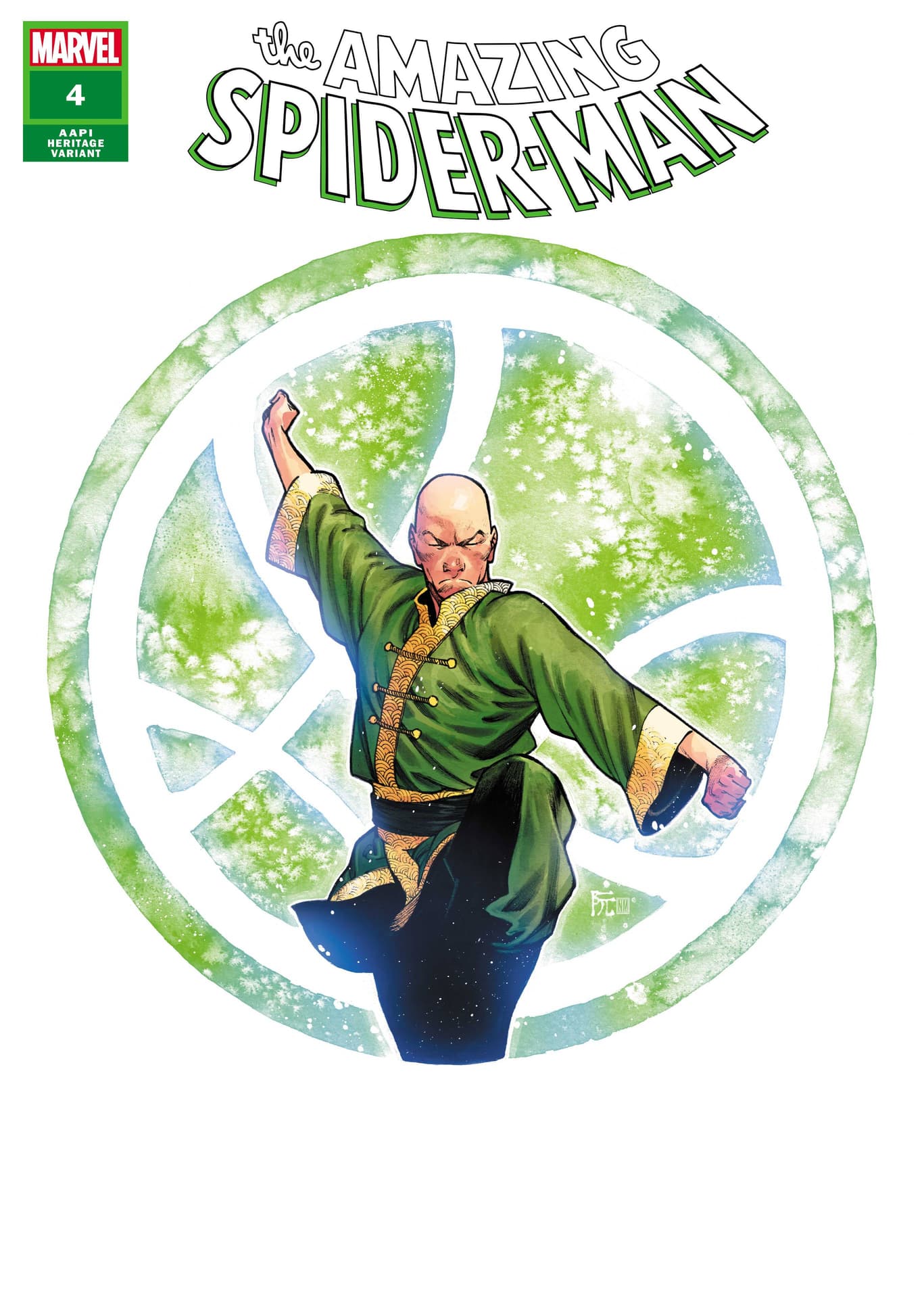 Amazing Spider-Man #4 AAPI Heritage Variant Cover featuring Wong by Dike Ruan and Neeraj Menon, on sale May 25