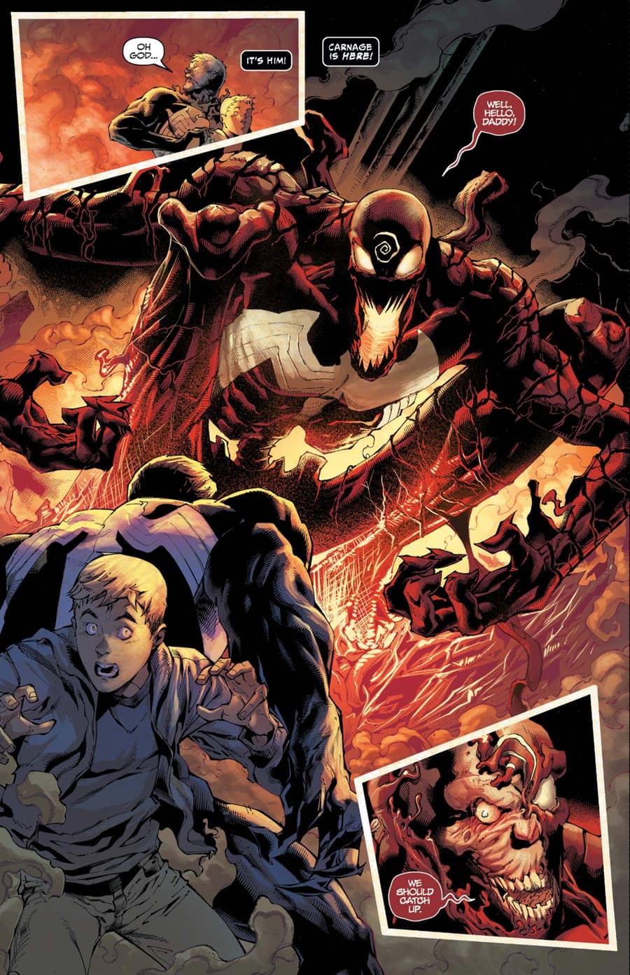 ABSOLUTE CARNAGE (2019) #1 page by Donny Cates, Ryan Stegman, and JP Mayer