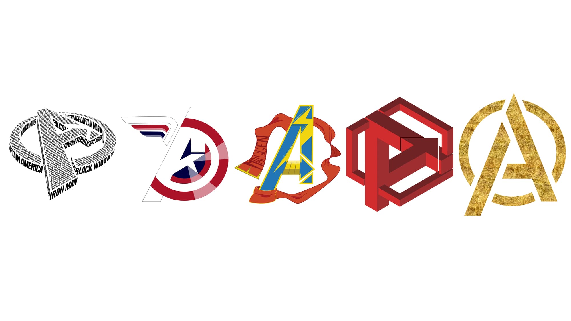 Avengers logos