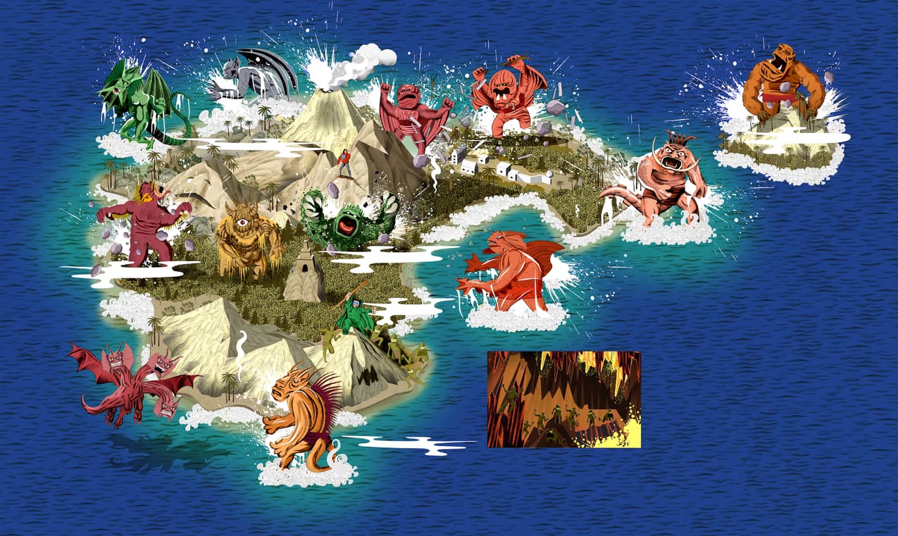 "Monster Island" by Adam Simpson